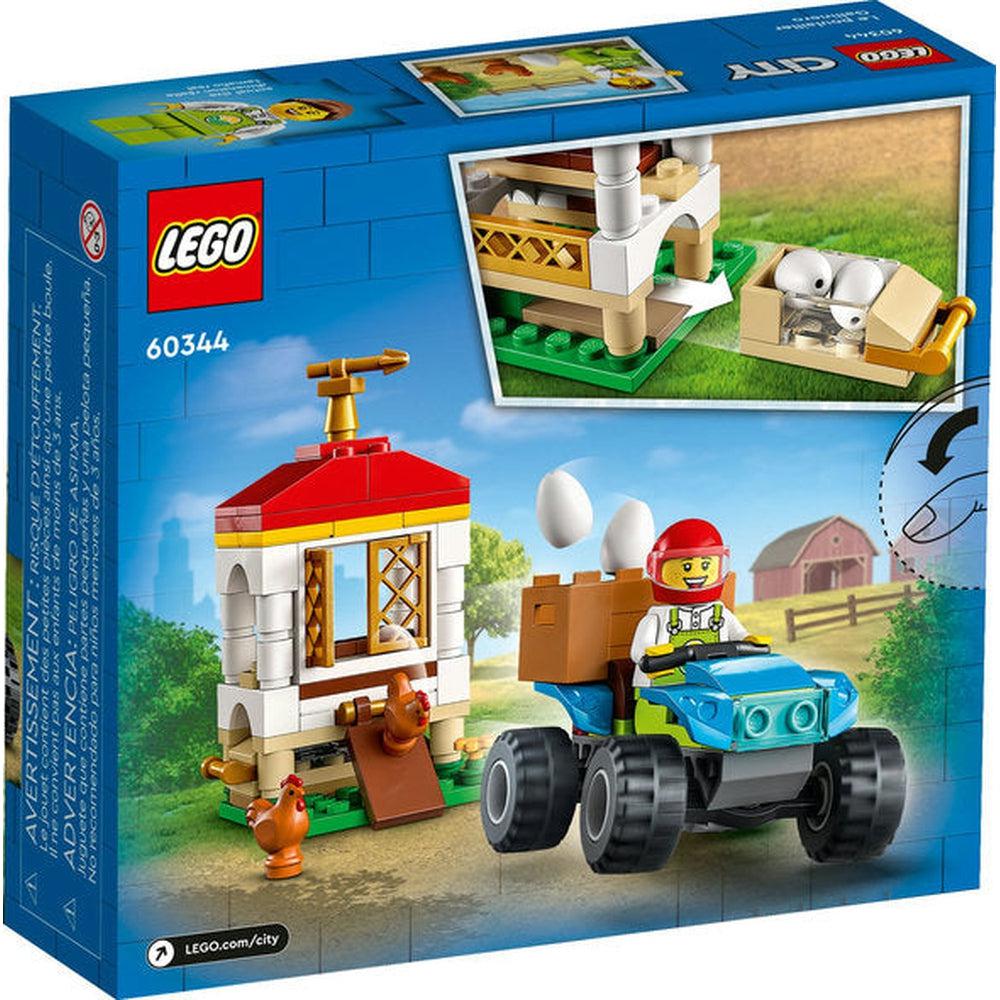 Lego-LEGO City Chicken Henhouse-60344-Legacy Toys