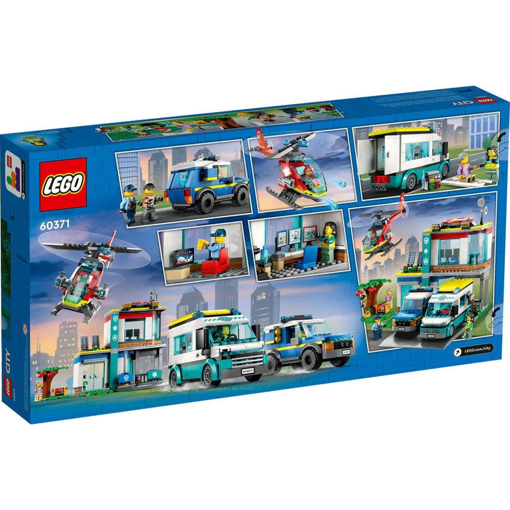 Lego-LEGO City Emergency Vehicles HQ-60371-Legacy Toys