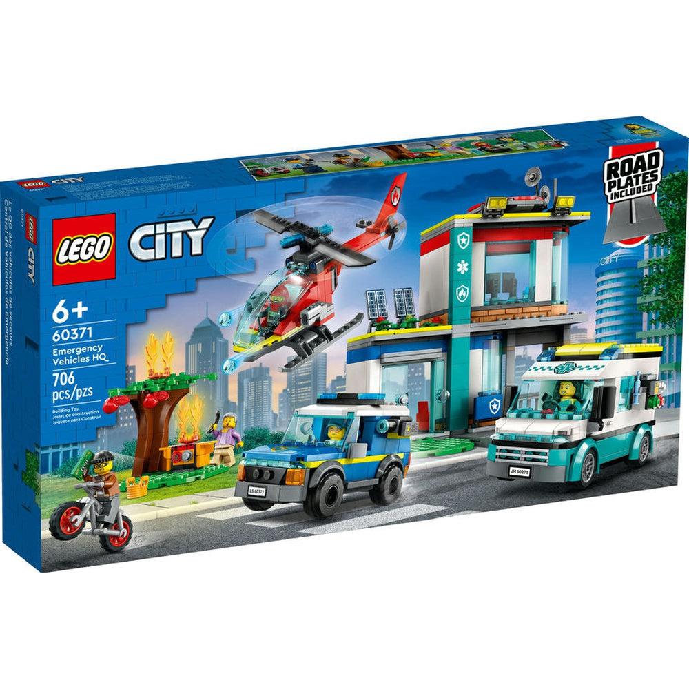 Lego-LEGO City Emergency Vehicles HQ-60371-Legacy Toys