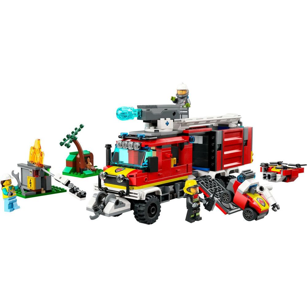 Lego-LEGO City Fire Command Truck-60374-Legacy Toys