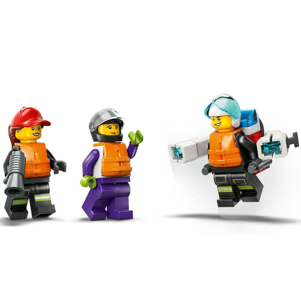 Lego-LEGO City Fire Rescue Boat-60373-Legacy Toys