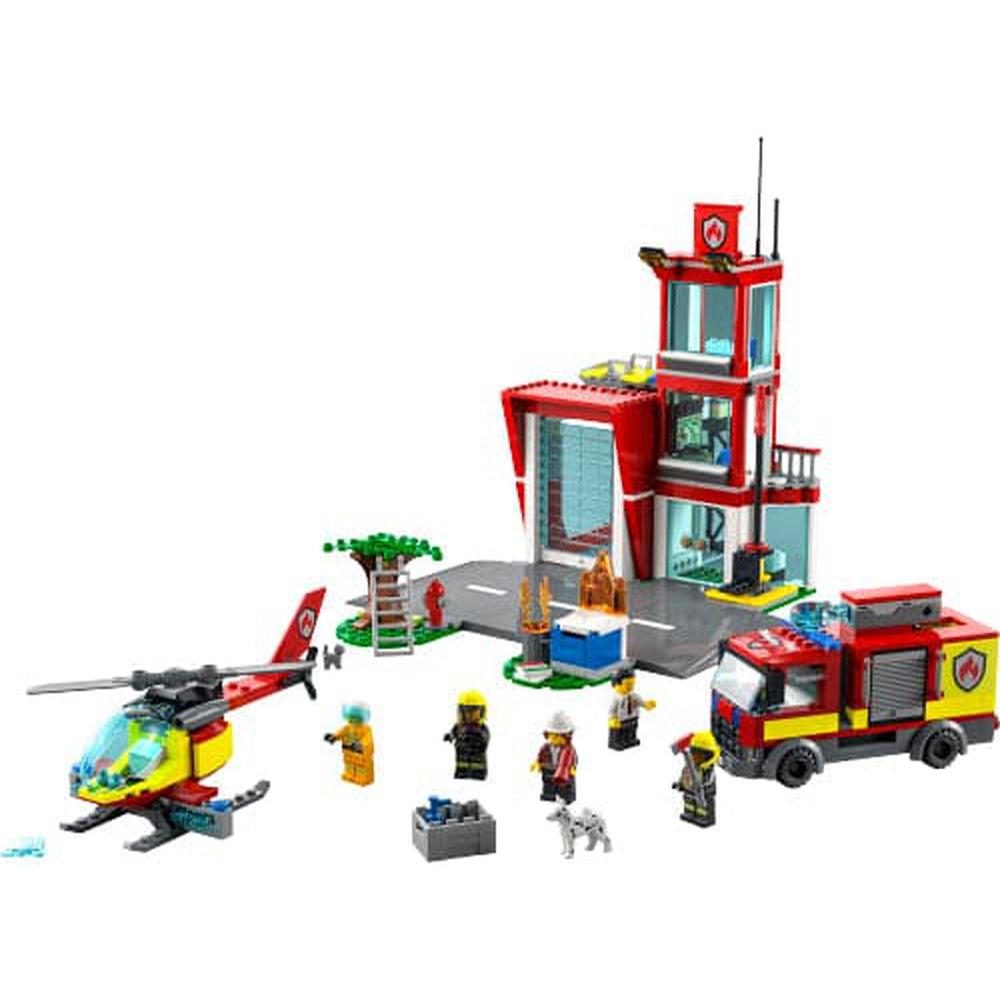 Lego-LEGO City Fire Station-60320-Legacy Toys