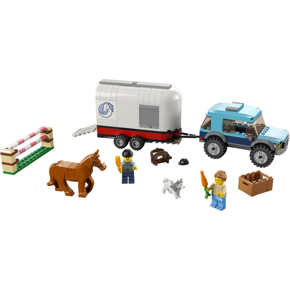 Lego-LEGO City Horse Transporter-60327-Legacy Toys