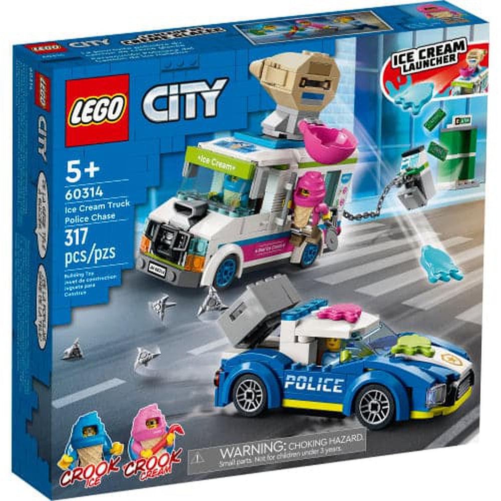 Lego-LEGO City Ice Cream Truck Police Chase-60314-Legacy Toys