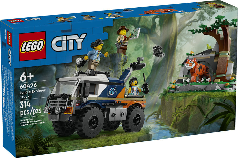 Lego-LEGO City - Jungle Explorer Off-Road Truck-60426-Legacy Toys