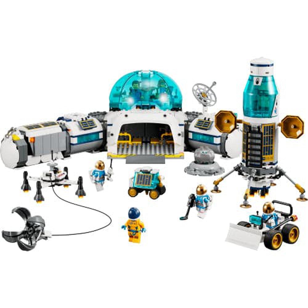 Lego-LEGO City Lunar Research Base-60350-Legacy Toys