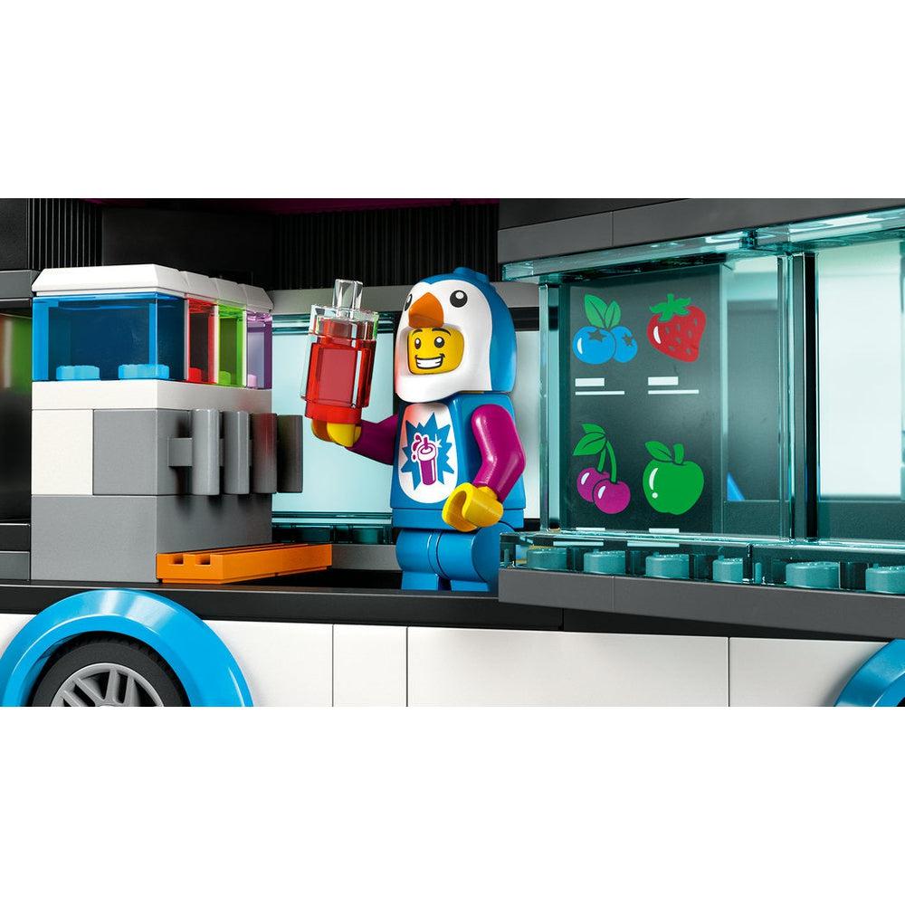 Lego-LEGO City Penguin Slushy Van-60384-Legacy Toys