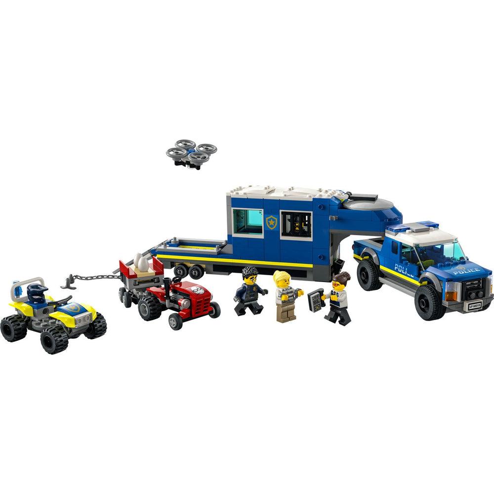 Lego-LEGO City Police Mobile Command Truck-60315-Legacy Toys