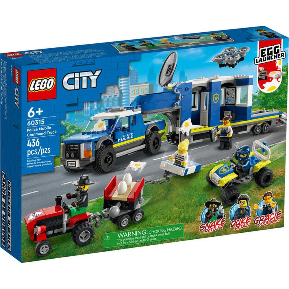 Lego-LEGO City Police Mobile Command Truck-60315-Legacy Toys