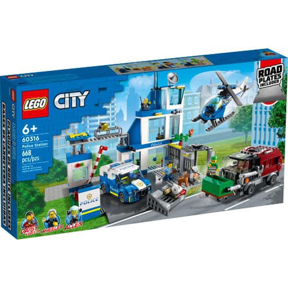 Lego-LEGO City Police Station-60316-Legacy Toys