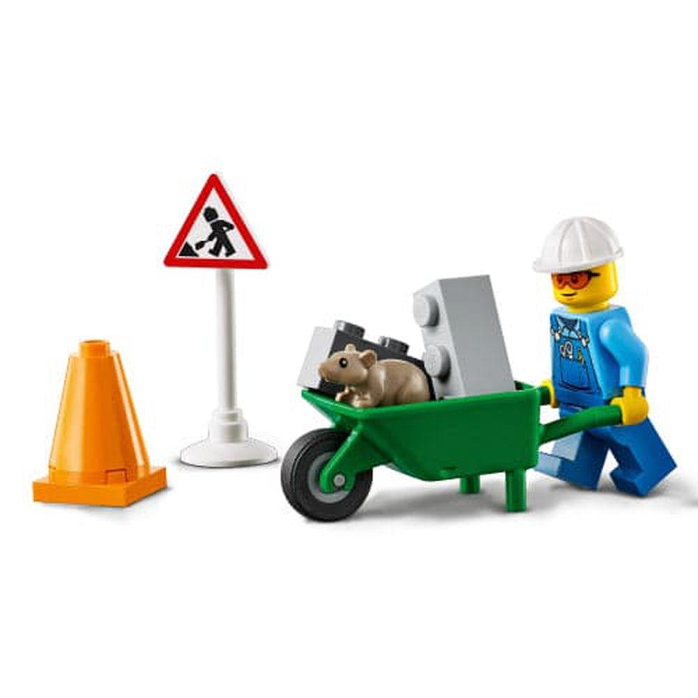 Lego-LEGO City Roadwork Truck-60284-Legacy Toys