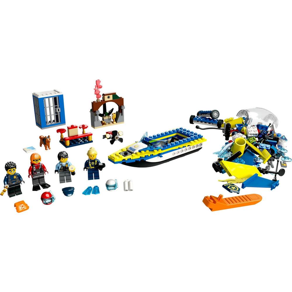 Lego-LEGO City Water Police Detective Missions-60355-Legacy Toys