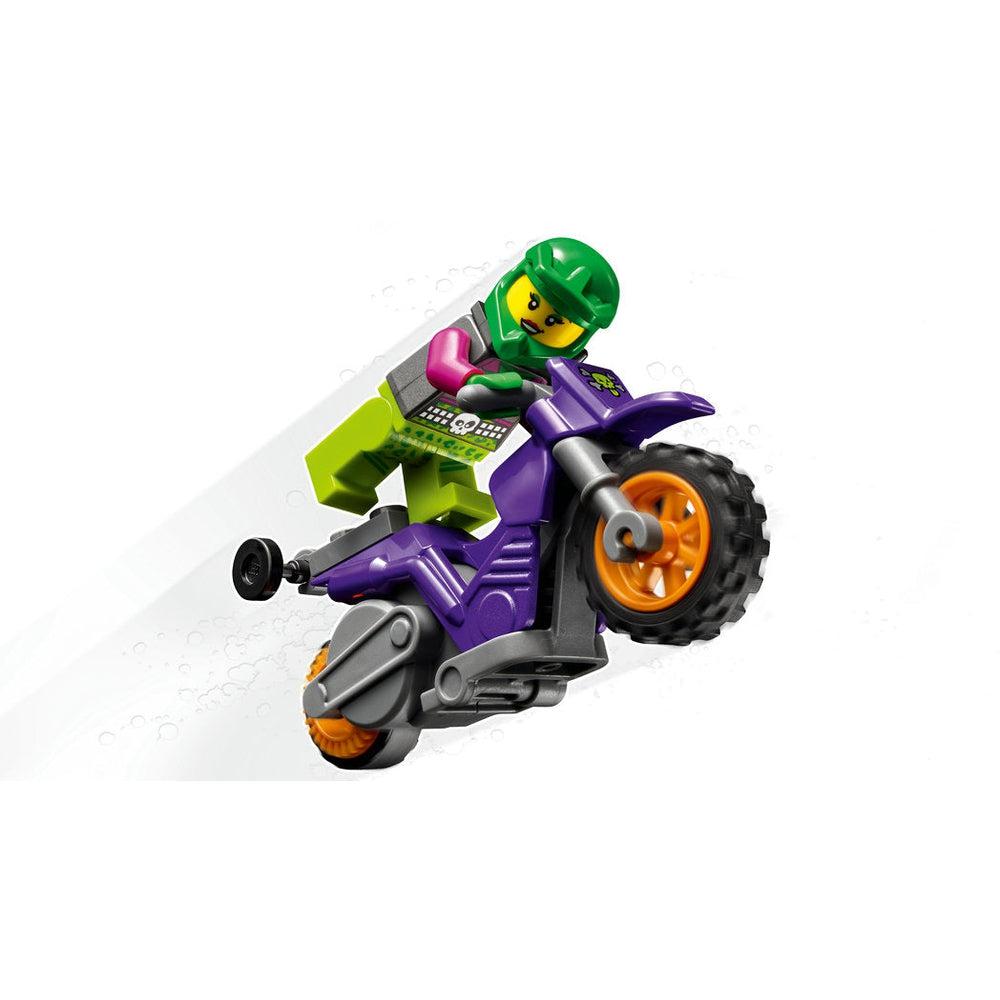 Lego-LEGO City Wheelie Stunt Bike-60296-Legacy Toys