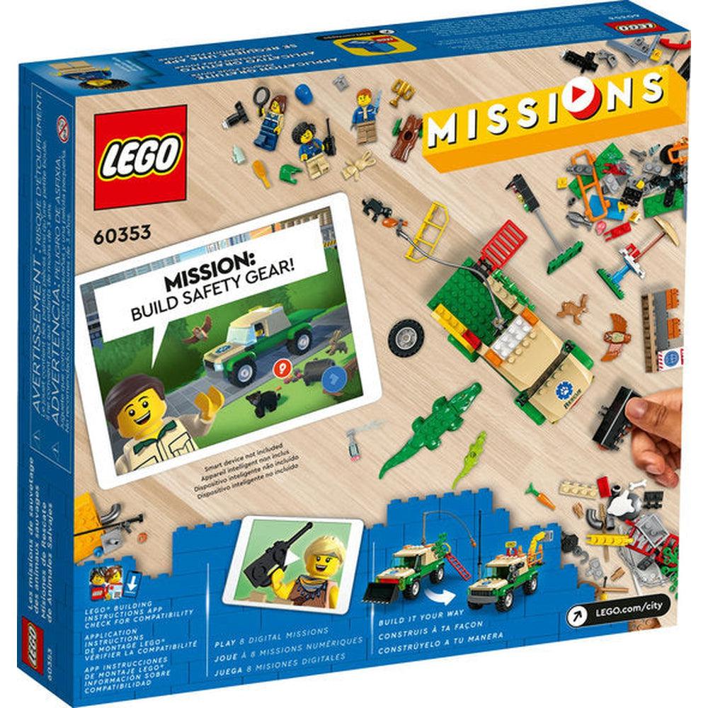 Lego-LEGO City Wild Animal Rescue Missions-60353-Legacy Toys