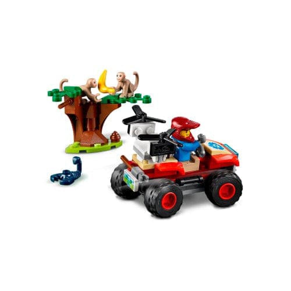 Lego-LEGO City Wildlife Rescue ATV-60300-Legacy Toys