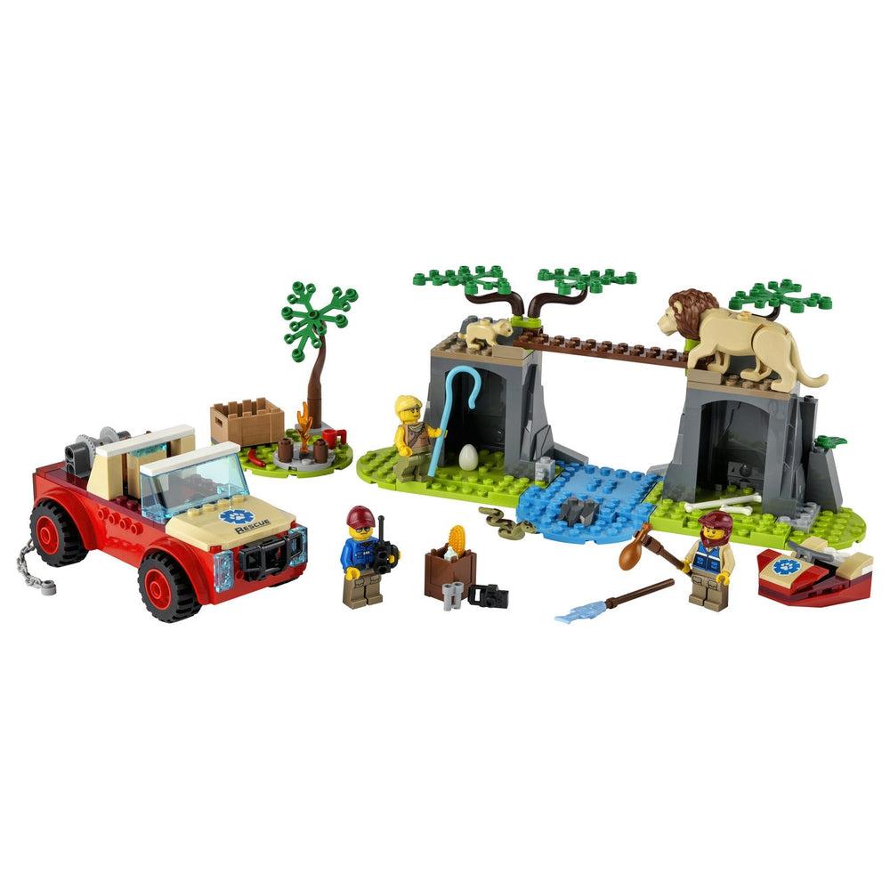 Lego-LEGO City Wildlife Rescue Off-Roader-60301-Legacy Toys