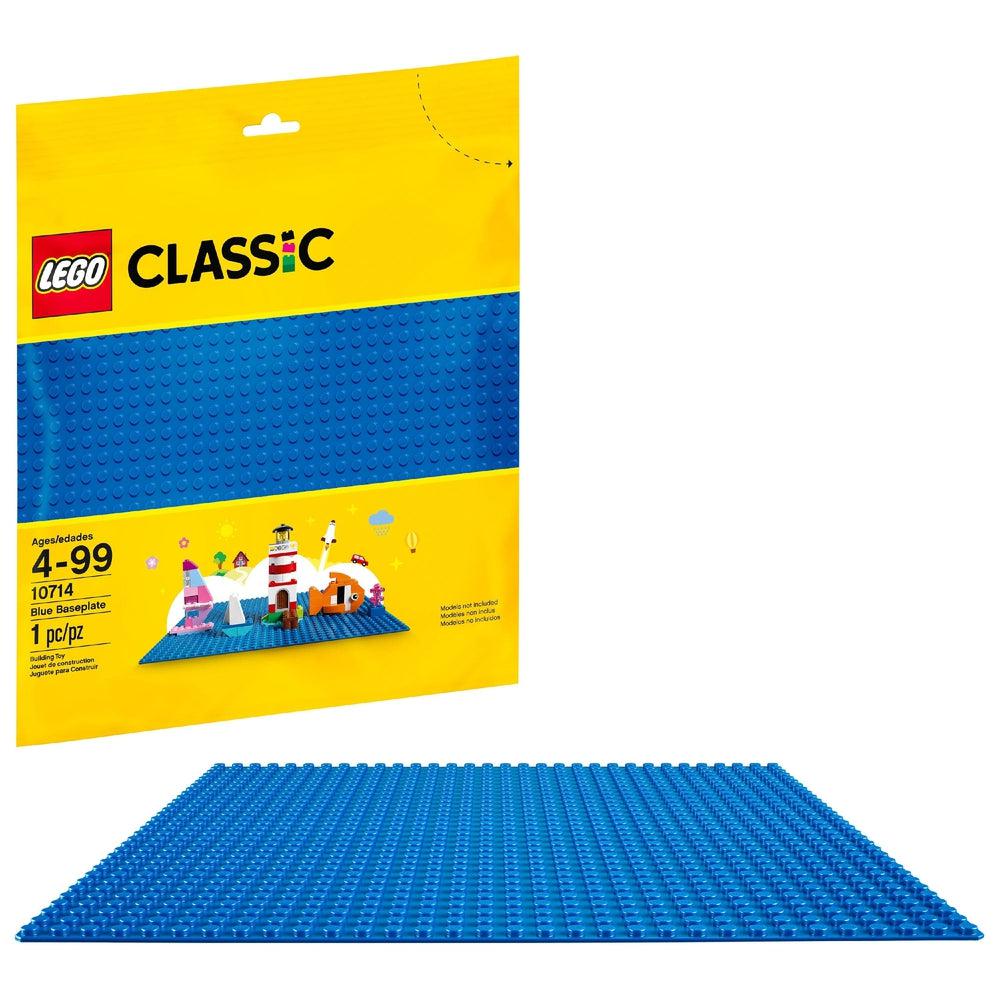 Lego-LEGO Classic Blue Baseplate-10714-10714-Legacy Toys