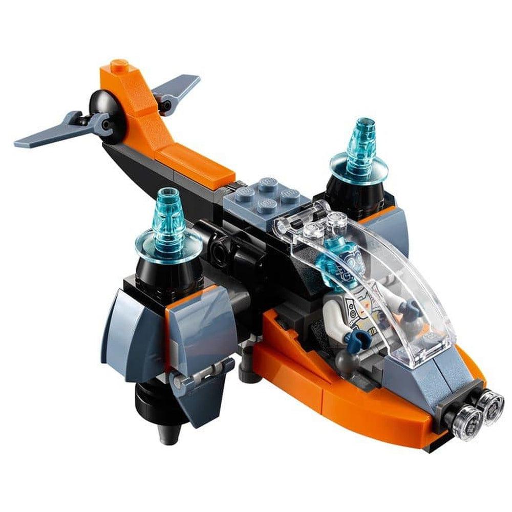 Lego-LEGO Creator 3in1 Cyber Drone-31111-Legacy Toys