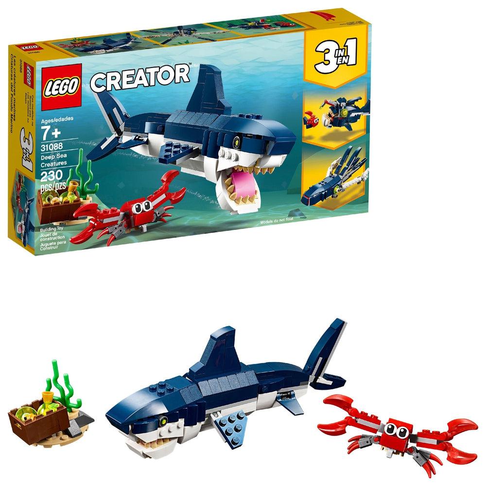 Lego-LEGO Creator 3in1 Deep Sea Creatures-31088-Legacy Toys