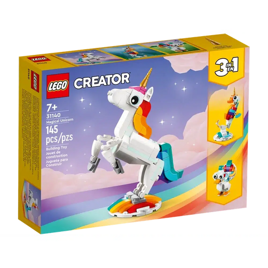 Lego-LEGO Creator 3in1 Magical Unicorn-31140-Legacy Toys