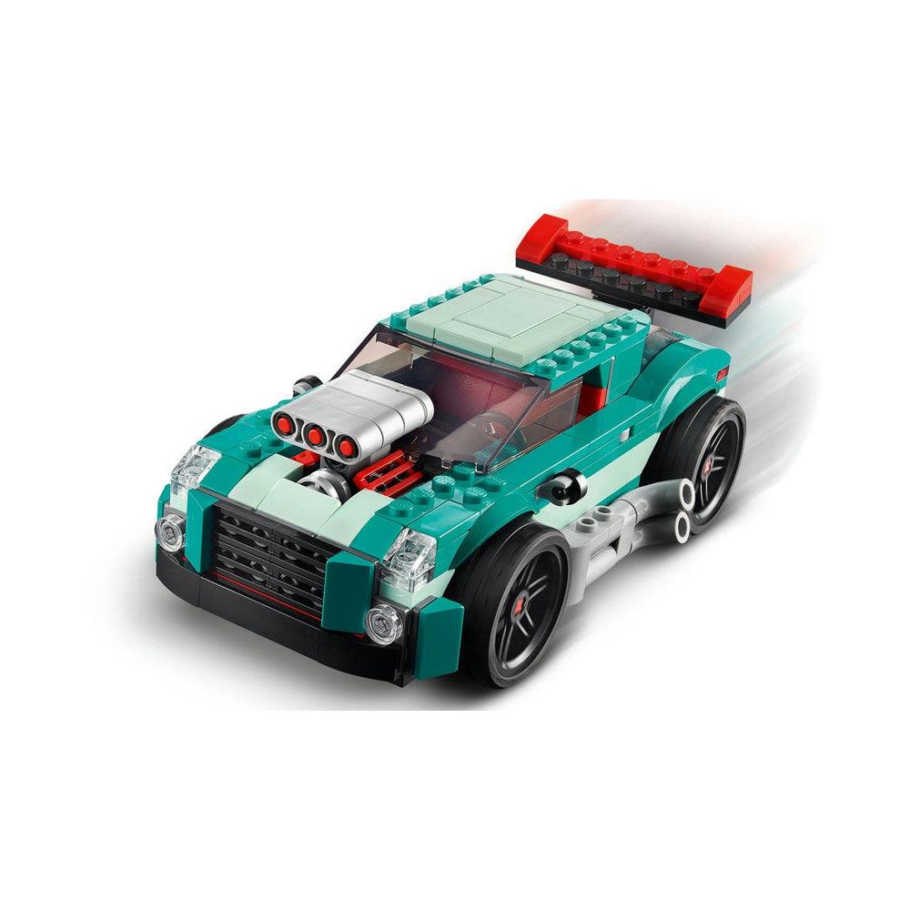 Lego-LEGO Creator 3in1 Street Racer-31127-Legacy Toys