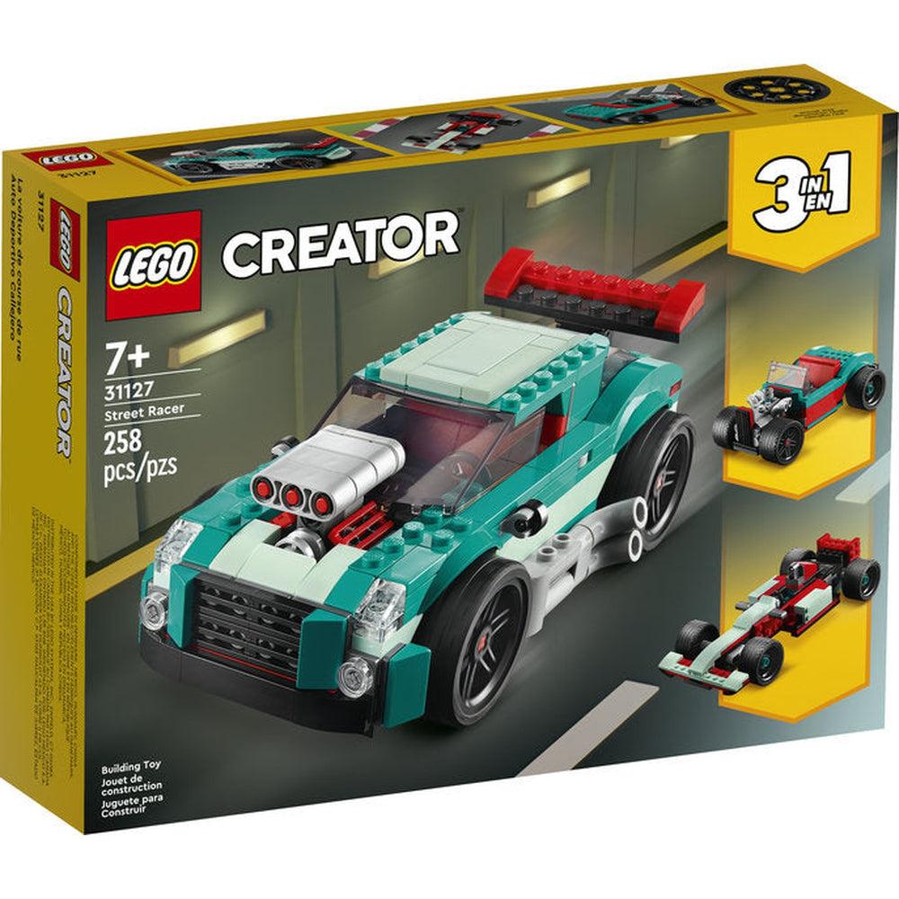 Lego-LEGO Creator 3in1 Street Racer-31127-Legacy Toys