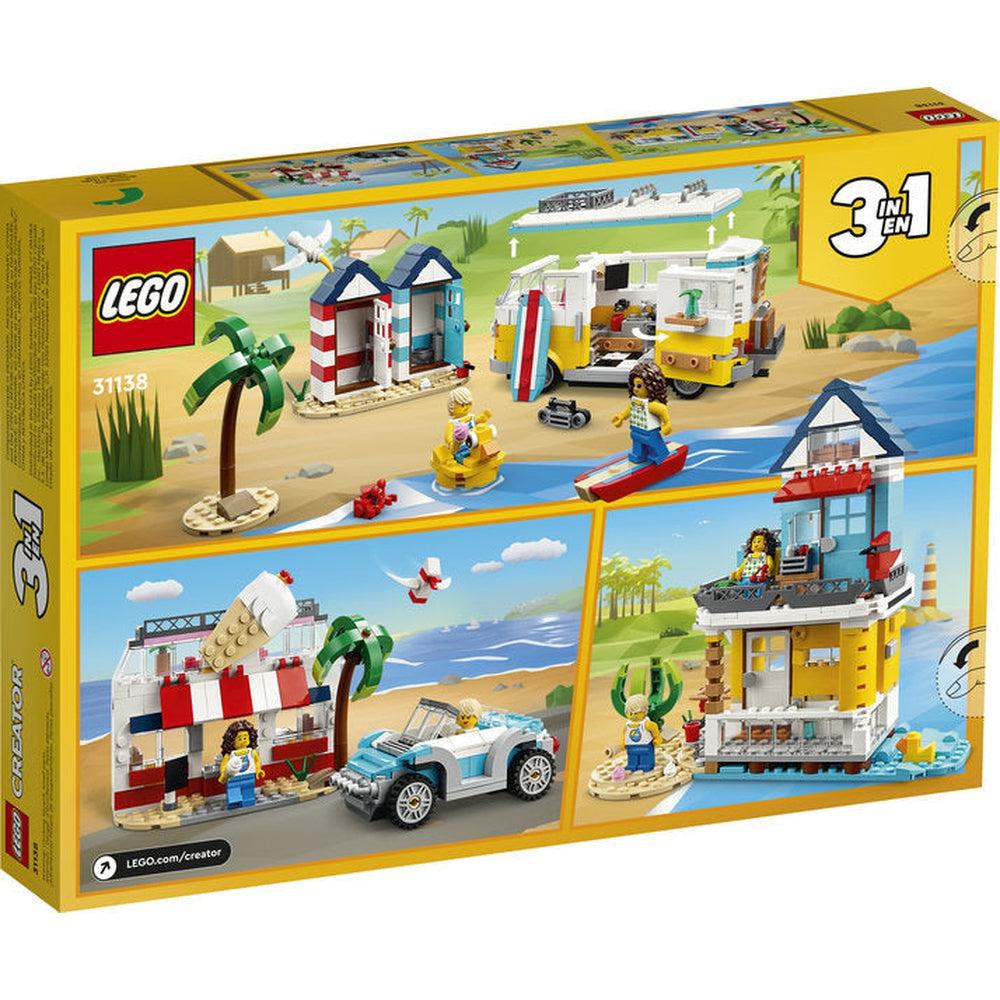 Lego-LEGO Creator Beach Camper Van-31138-Legacy Toys