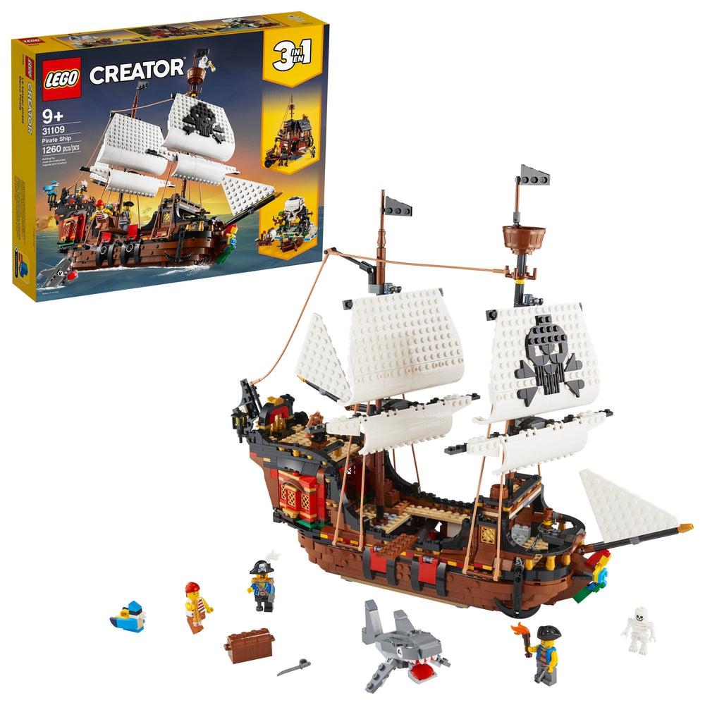 Lego-LEGO Creator Pirate Ship-31109-Legacy Toys