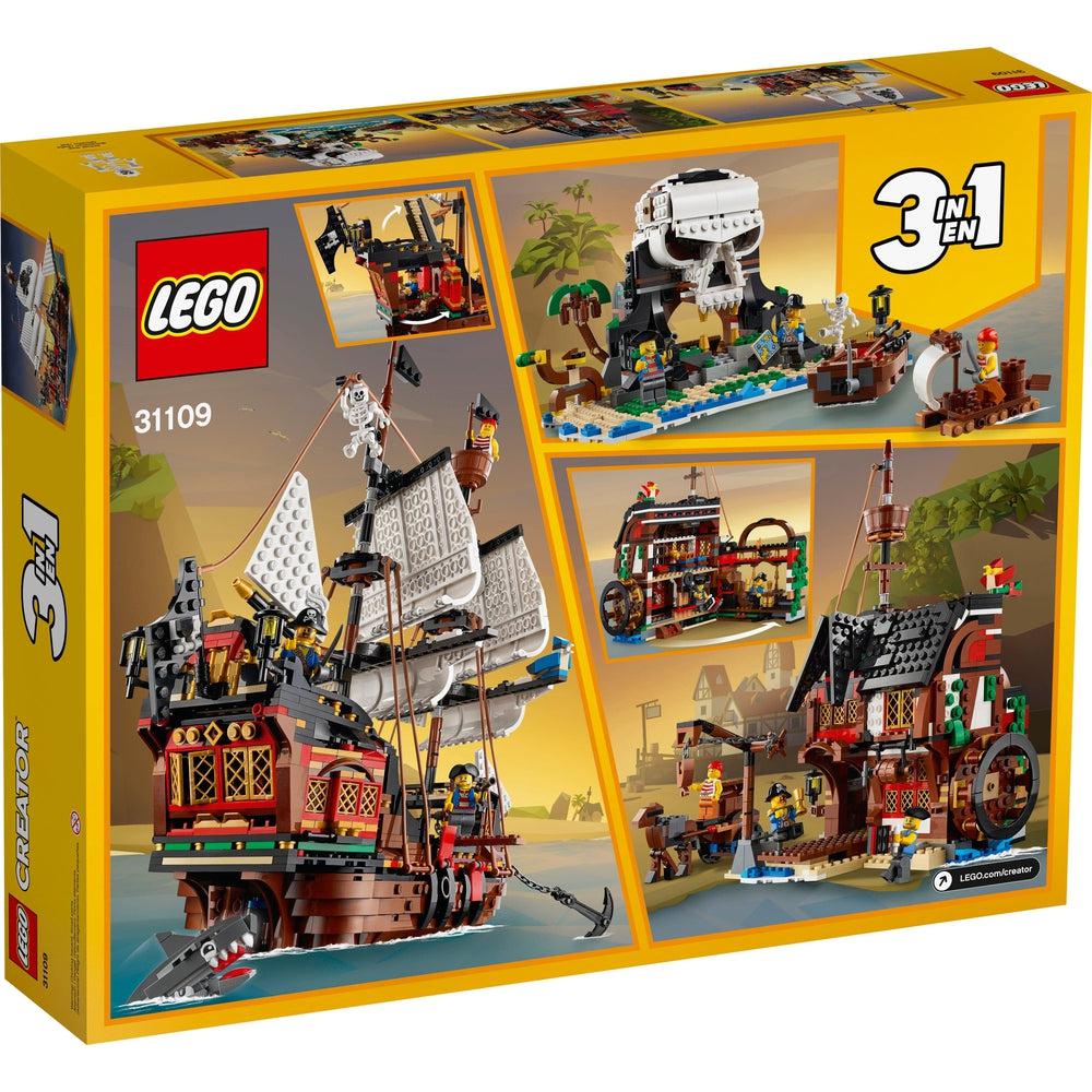 Lego-LEGO Creator Pirate Ship-31109-Legacy Toys