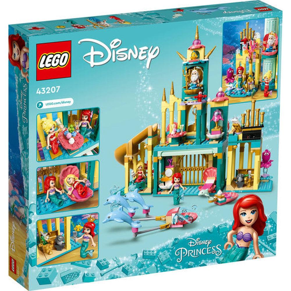 Lego-LEGO Disney Ariel's Underwater Palace-43207-Legacy Toys