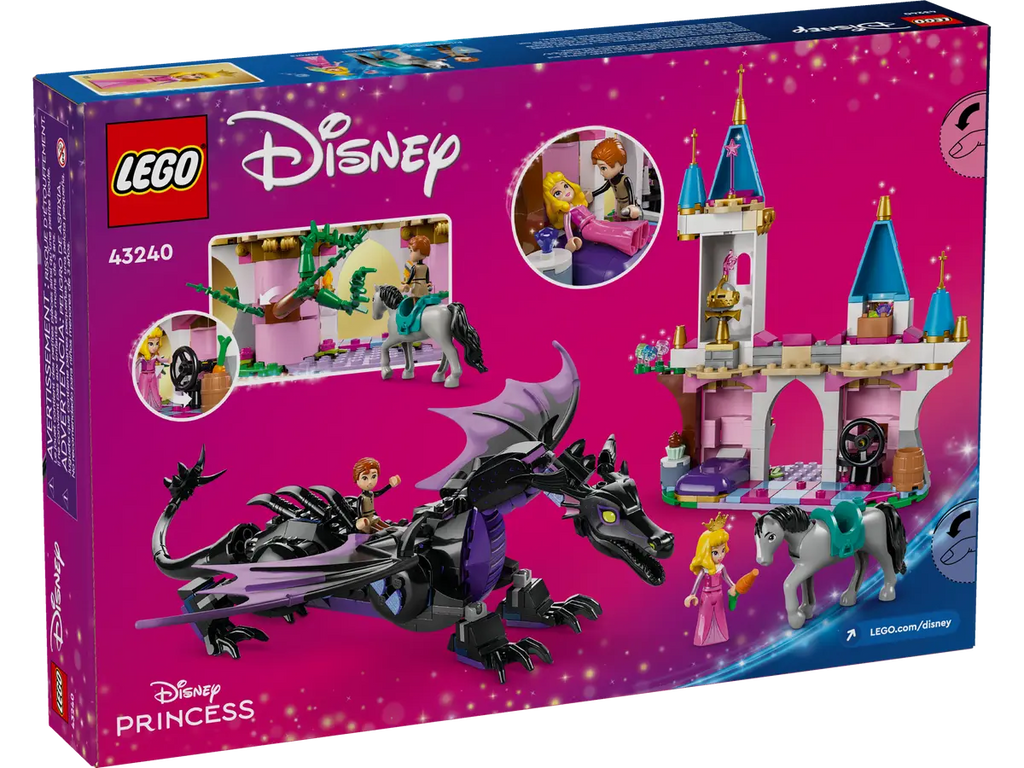 Lego-LEGO Disney - Maleficent's Dragon Form-43240-Legacy Toys