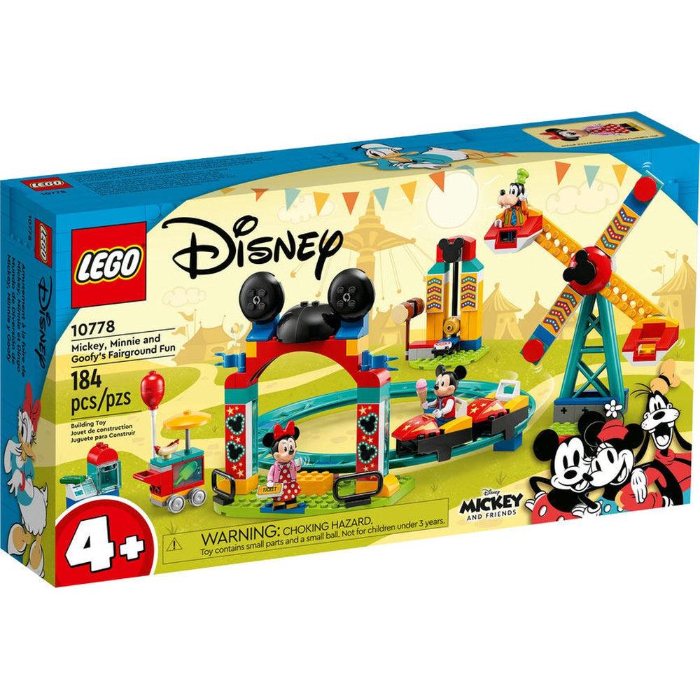 Lego-LEGO Disney Mickey, Minnie, and Goofy's Fairground Fun-10778-Legacy Toys