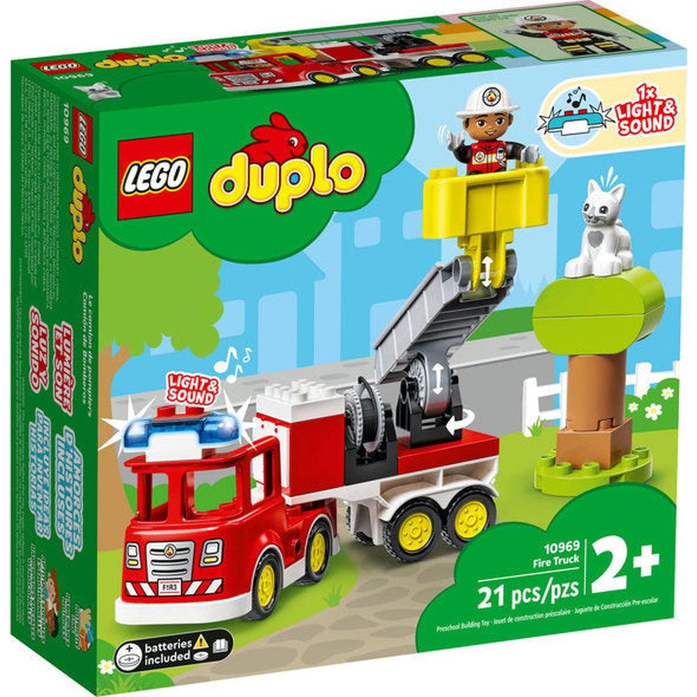 Lego-DUPLO Fire Truck-10969-Legacy Toys
