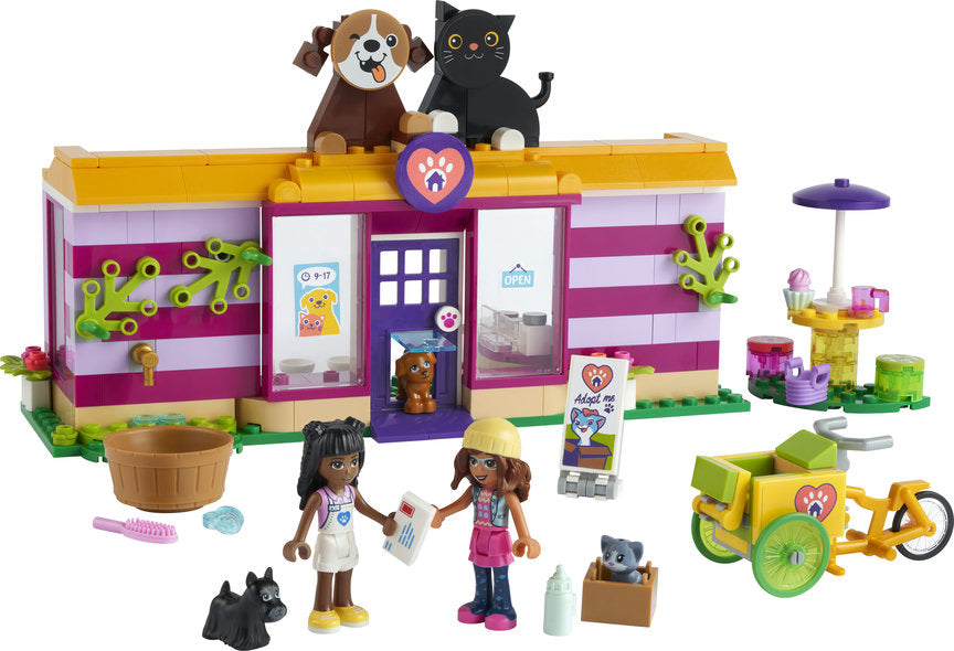 Lego-LEGO Friends Pet Adoption Café-41699-Legacy Toys