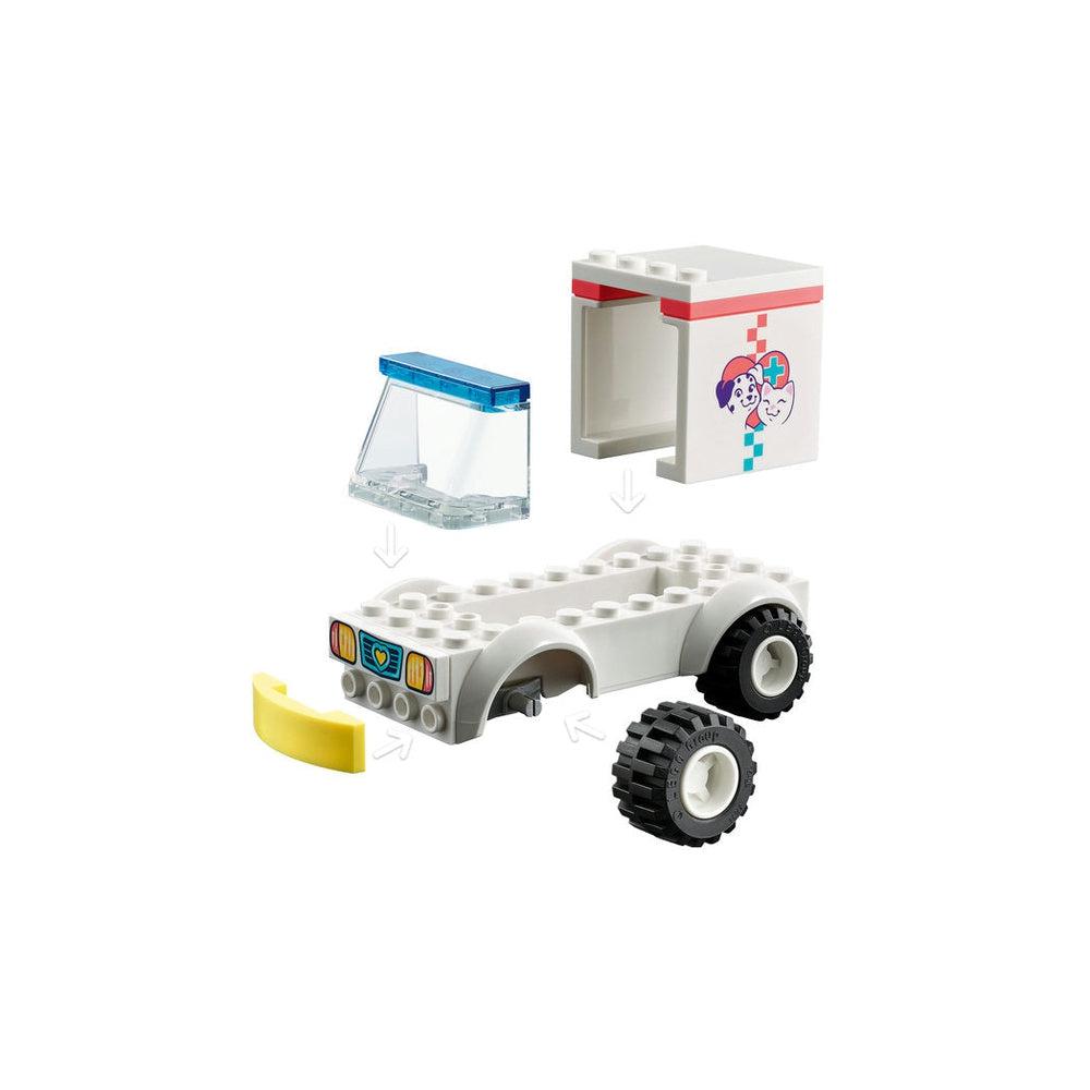 Lego-LEGO Friends Pet Clinic Ambulance-41964-Legacy Toys