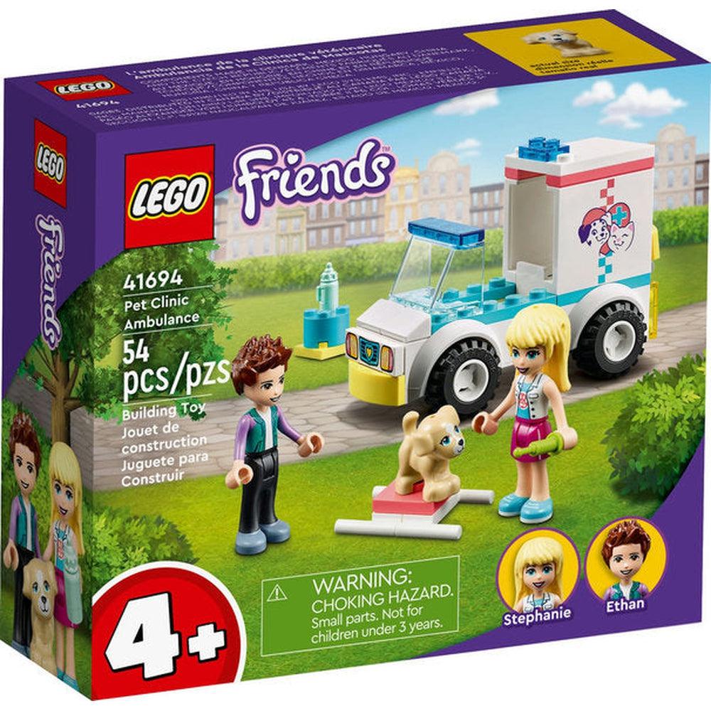 Lego-LEGO Friends Pet Clinic Ambulance-41964-Legacy Toys