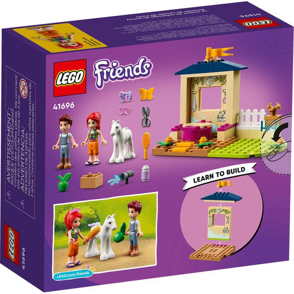 Lego-LEGO Friends Pony Washing Stable-41696-Legacy Toys