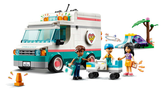 Lego-Heartlake City Hospital Ambulance-42613-Legacy Toys