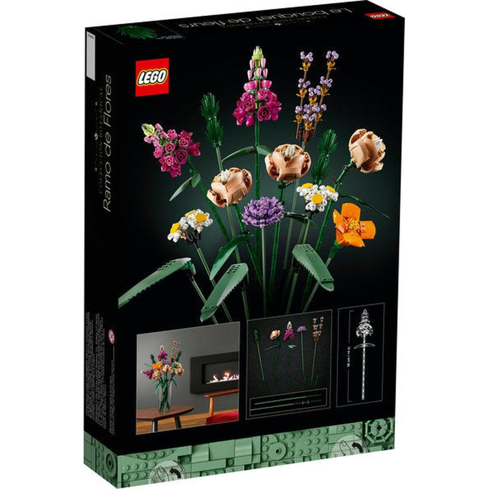 Lego-LEGO Icons Botanical Garden Flower Bouquet-10280-Legacy Toys