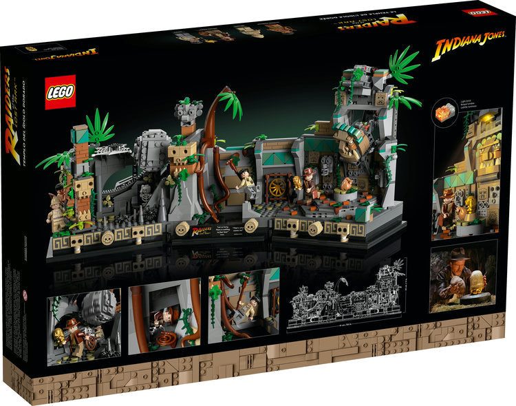 Lego-LEGO Indiana Jones Temple of the Golden Idol-77015-Legacy Toys