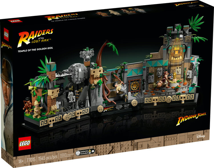 Lego-LEGO Indiana Jones Temple of the Golden Idol-77015-Legacy Toys