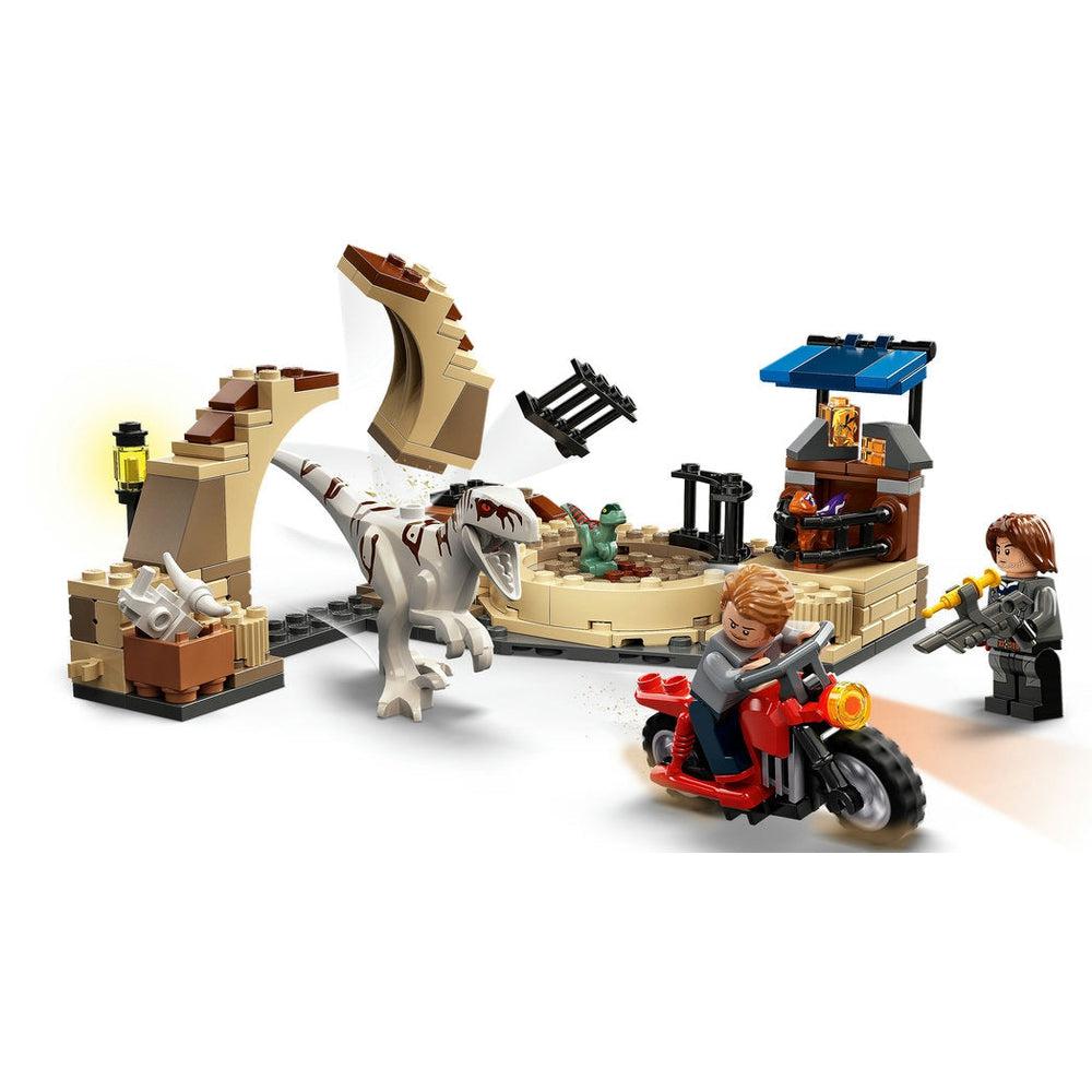 Lego-LEGO Jurassic World Atrociraptor Dinosaur: Bike Chase-76945-Legacy Toys