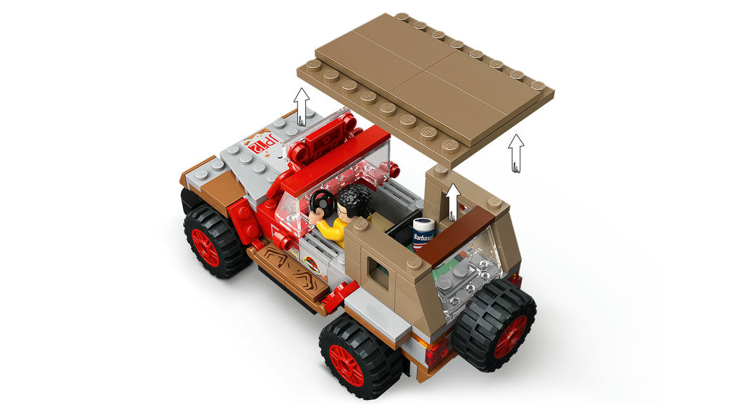 Lego-LEGO Jurassic World Dilophosaurus Ambush-76958-Legacy Toys