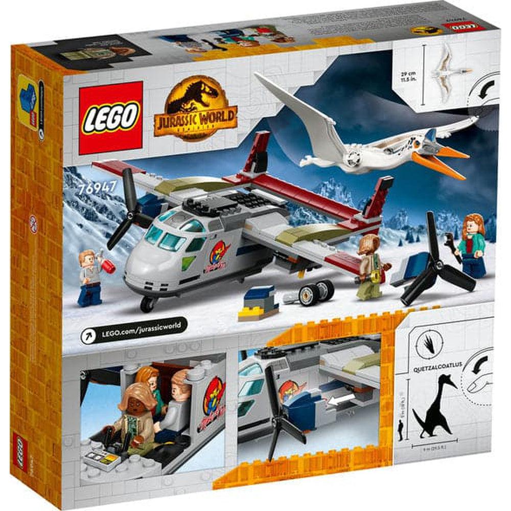 Lego-LEGO Jurassic World Quetzalcoatlus Plane Ambush-76947-Legacy Toys