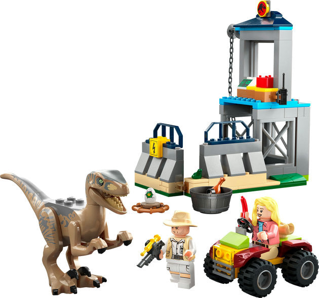 Lego-LEGO Jurassic World Velociraptor Escape-76957-Legacy Toys