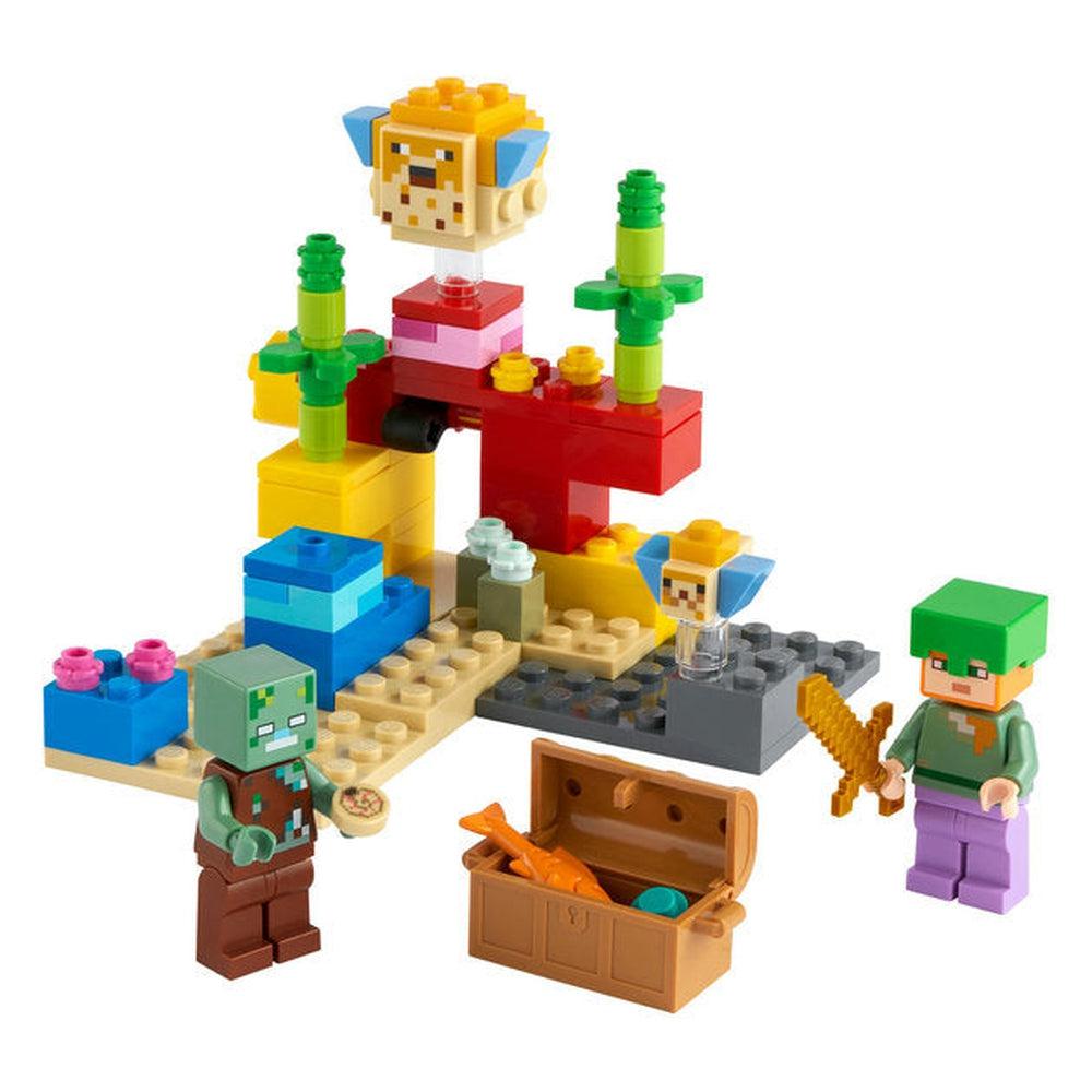 Lego-LEGO Minecraft The Coral Reef-21164-Legacy Toys