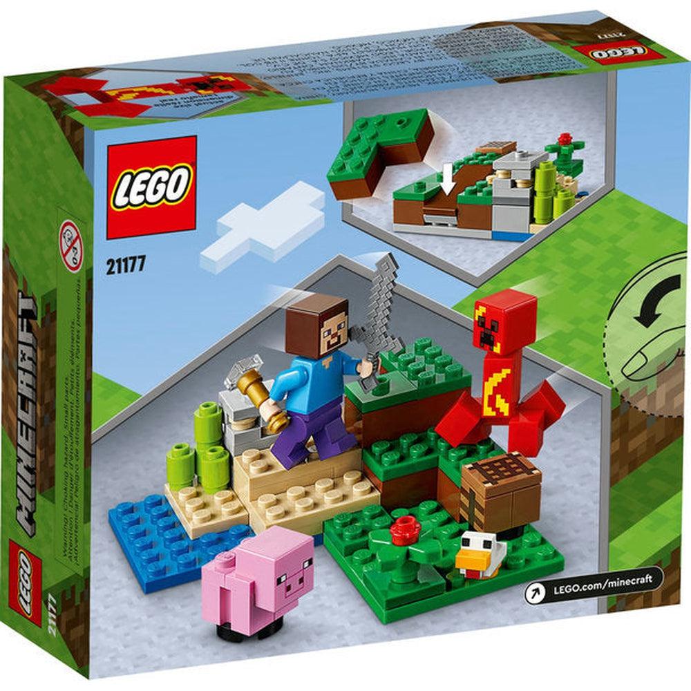 Lego-LEGO Minecraft The Creeper Ambush-21177-Legacy Toys