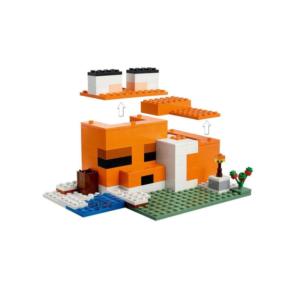 Lego-LEGO Minecraft The Fox Lounge-21178-Legacy Toys