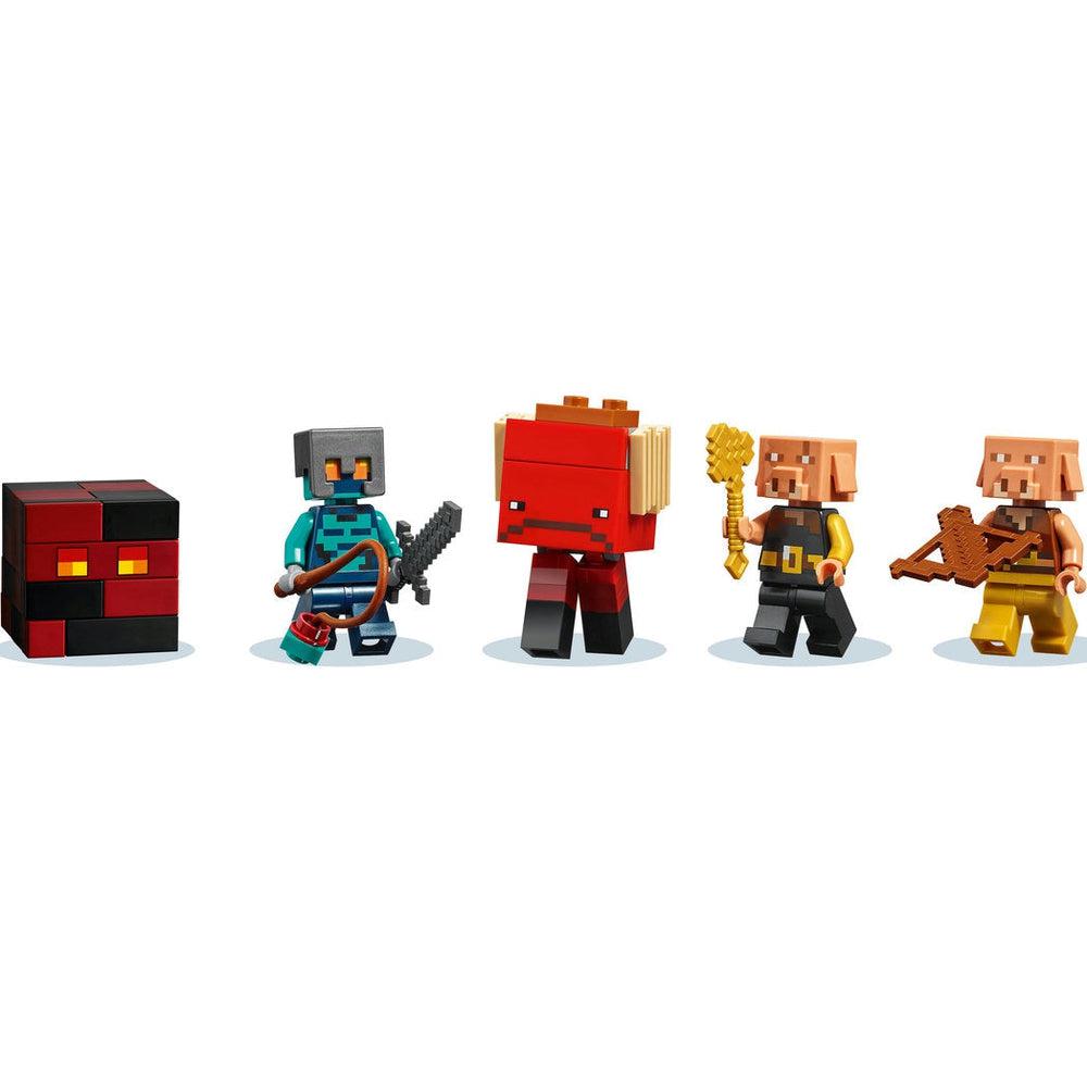 Lego-LEGO Minecraft The Nether Bastion-21185-Legacy Toys