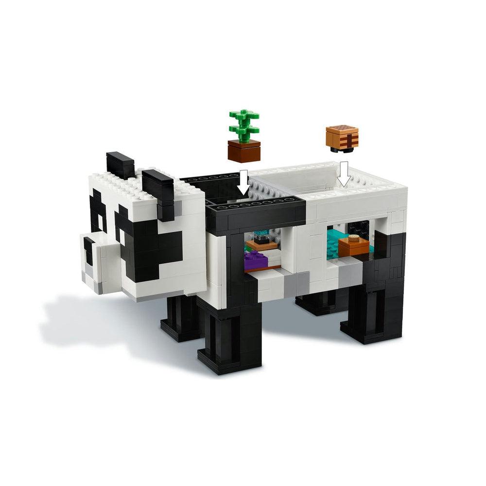Lego-LEGO Minecraft The Panda Haven-21245-Legacy Toys